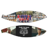 Custom Coach Bedankt Basketbal met Team Foto's (Panelen)