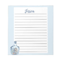 Custom Coastal Notitieblok – gepersonaliseerd