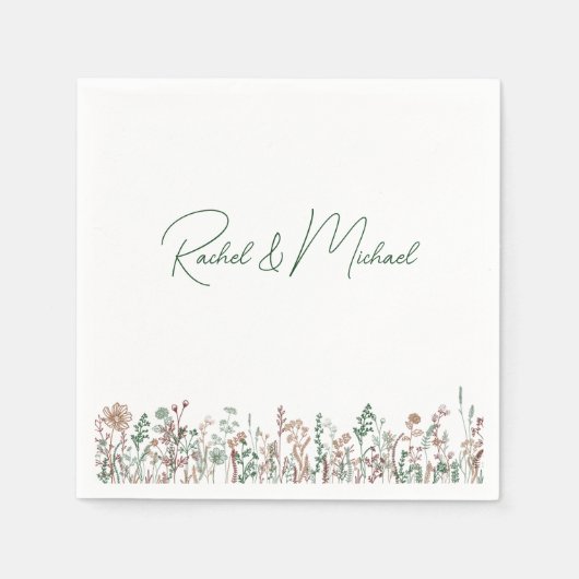 Custom Cocktail Napkin Servet (Voorkant)