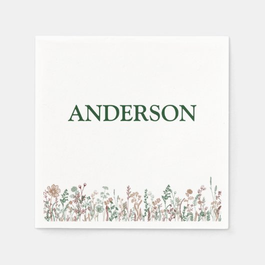 Custom Cocktail Napkin Servet (Voorkant)