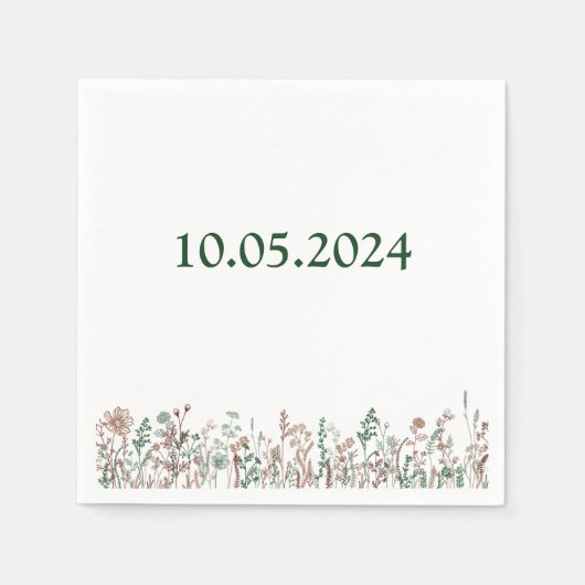 Custom Cocktail Napkin Servet (Voorkant)