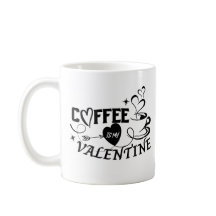 Custom Coffee Lover Heart Arrow Valentine
