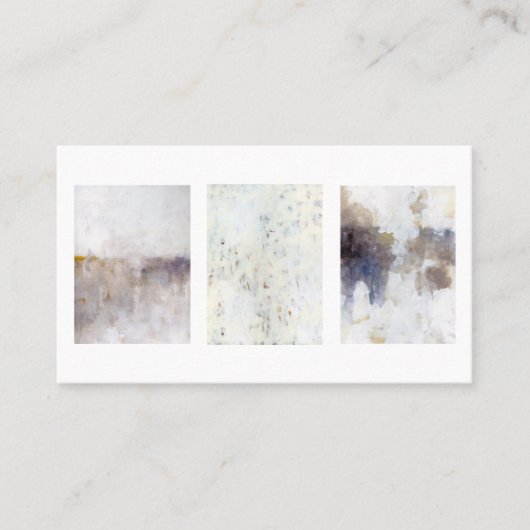 Custom Collage Art Artist Visitekaartje (Voorkant)