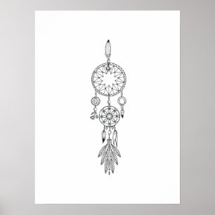 Custom College Dreamweaver Coloring Poster