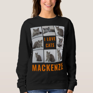 Custom College foto's en naam gepersonaliseerde vr Trui