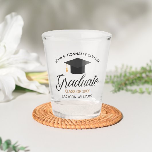 Custom College Graduation 2025 University Afstuder Shot Glas