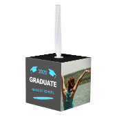 Custom College School Graduation 2026 Decoratie (Achter hoekig)