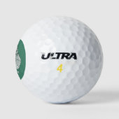 Custom Color Australia Map Art Golfballen (Logo)
