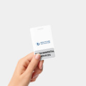 Custom Color EVS Environmental Services Companion Badge (Handheld)