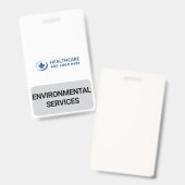 Custom Color EVS Environmental Services Companion Badge (Voor- en achterkant)