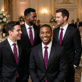 Custom Color Geometric 3D Cube Pattern Stropdas