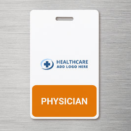 Custom Color Medical Role Recognition Companion Badge