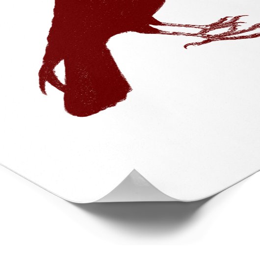 Custom Color Raven Print (Hoek)