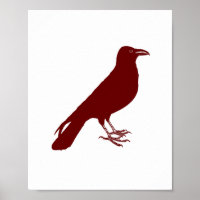 Custom Color Raven Print