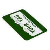 Custom Colorado License Bord Magneet (Rechterzijde)