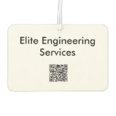 Custom Company Air Freshener Luchtverfrisser (Achterkant)