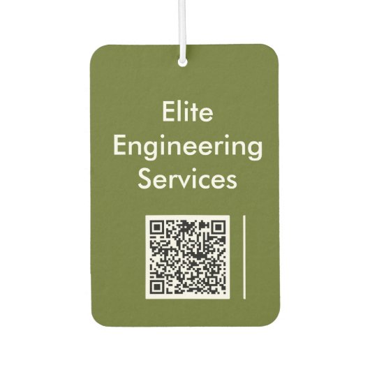 Custom Company Air Freshener Luchtverfrisser (Voorkant)