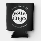 Custom Company Branded Business Logo Blikjeskoeler (Voorkant)