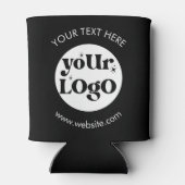 Custom Company Branded Business Logo Blikjeskoeler (Achterkant)