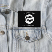 Custom Company Branded Business Logo Button (Insitu)