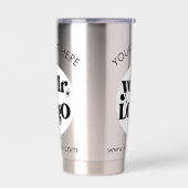 Custom Company Branded Business Logo Geïsoleerde Drinkbeker (Links)