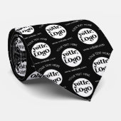 Custom Company Branded Business Logo Stropdas (Opgerold)