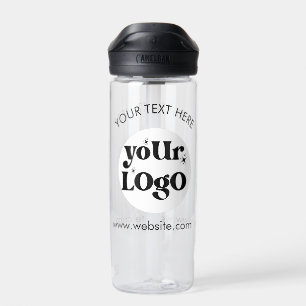 Custom Company Branded Business Logo Waterfles
