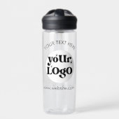 Custom Company Branded Business Logo Waterfles (Voorkant)