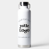Custom Company Branded Business Logo Waterfles (Voorkant)