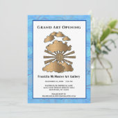 Custom Company Business Corporate Event Kaart (Staand voorkant)