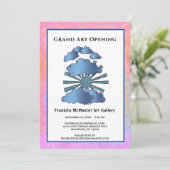 Custom Company Business Corporate Event Kaart (Staand voorkant)