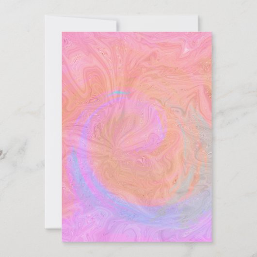 Custom Company Business Corporate Event Kaart (Achterkant)