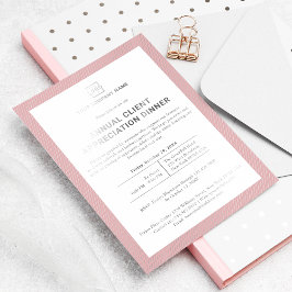 Custom Company Business Corporate Event Party Folie Uitnodiging