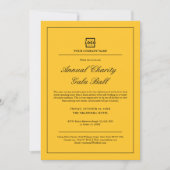 Custom Company Business Corporate Event Party Kaart (Voorkant)