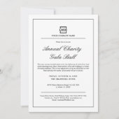 Custom Company Business Corporate Event Party Kaart (Voorkant)