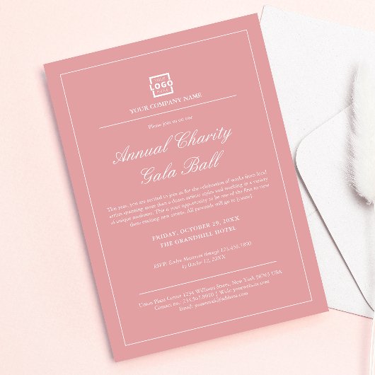 Custom Company Business Corporate Event Party Kaart