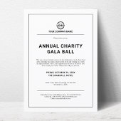 Custom Company Business Corporate Event Party Kaart