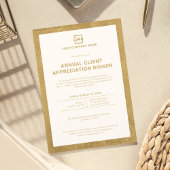 Custom Company Business Corporate Event Party Kaart