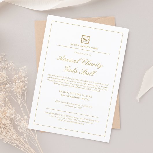 Custom Company Business Corporate Event Party Kaart