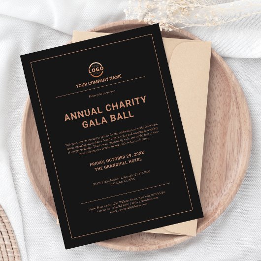 Custom Company Business Corporate Event Party Kaart