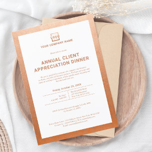 Custom Company Business Corporate Event Party Kaart