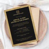 Custom Company Business Corporate Event Party Kaart