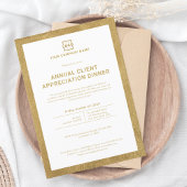 Custom Company Business Corporate Event Party Kaart