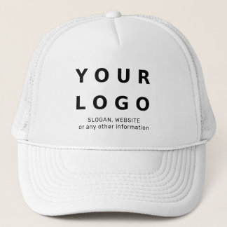Custom Company Business Logo and Text Baseball  Trucker Pet