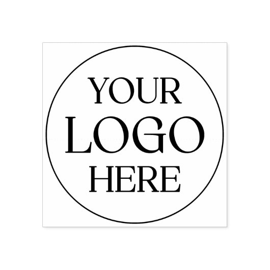 Custom Company Business Logo Branded Rubberstempel (Afrduk)