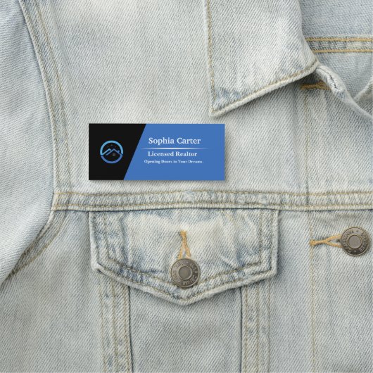 Custom Company Business Logo Employee Magnetic Nam Naamplaatje (In situ)