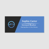 Custom Company Business Logo Employee Magnetic Nam Naamplaatje (Voorkant)