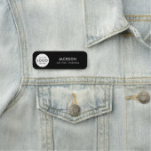 Custom Company Business Logo Employee Staff Naamplaatje (In situ)