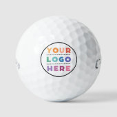 Custom Company Business Logo Golf Balls Golfballen (Voorkant)