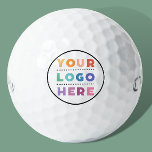 Custom Company Business Logo Golf Balls Golfballen<br><div class="desc">Introductie van onze eigen, op maat gesneden Golf Balls, de perfecte promotiemethode voor uw bedrijf of bedrijf! Met deze golfballen, kunt u trots uw logo tonen, die tot hen een modern en professioneel swg punt maken dat een blijvende indruk op uw cliënten, partners, of werknemers zal verlaten. Deze golfballen zijn...</div>